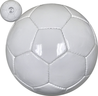 All White 32 Panel Soccer Ball