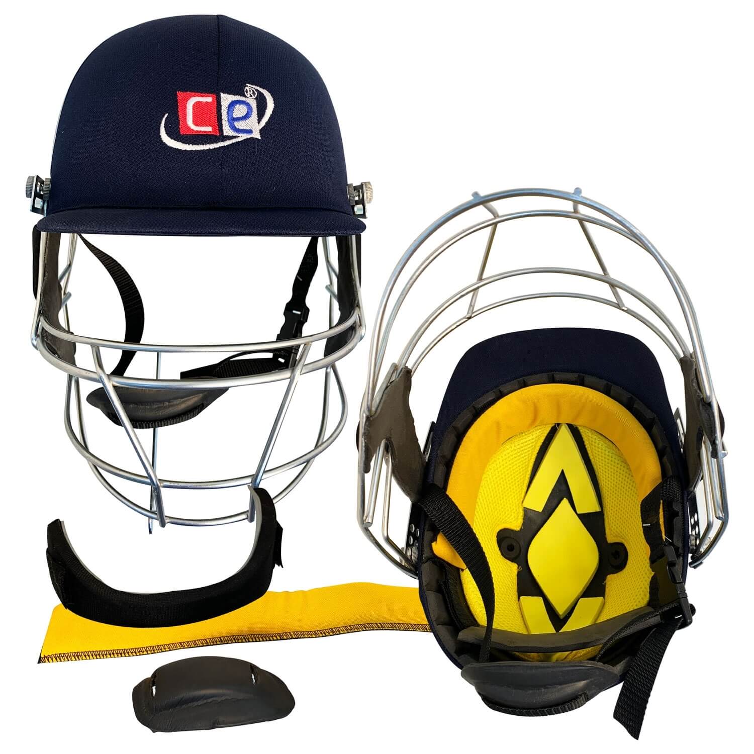 Navy Blue Revolution Cricket Helmet For Head & Face Protection by ...