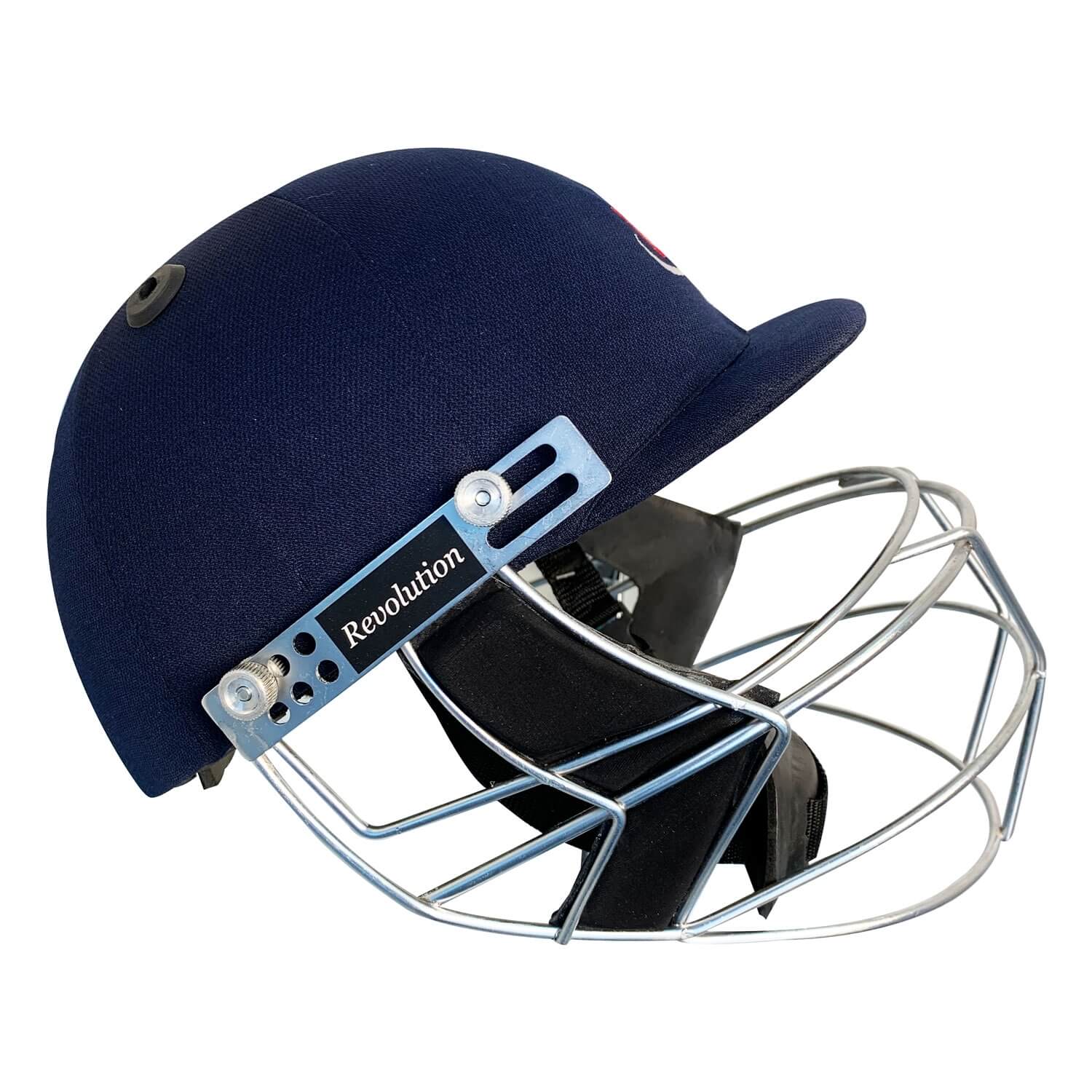 Navy Blue Revolution Cricket Helmet For Head & Face Protection by