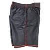 Picture of MMA Shorts Mixed Martial Arts Plain Black With Red Stitching