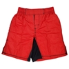 Picture of MMA Shorts Mixed Martial Arts Plain Red With Black Stitching