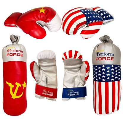 American & Russian Themes Boxing Set	