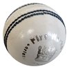 Picture of Cricket Ball Fireworks White Leather by Cricket Equipment USA