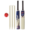 Picture of CE Kids Cricket Gift Set Young American Includes Wooden Cricket Bat Tennis Ball Stumps and Bag Size 4 &  Size 6